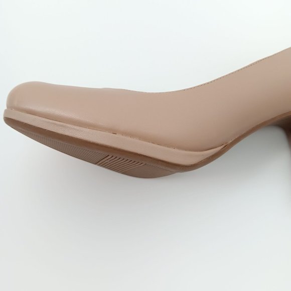 NATURALIZER MICHELLE WOMENS IVORY HEELS SIZE 8M - Picture 6 of 14